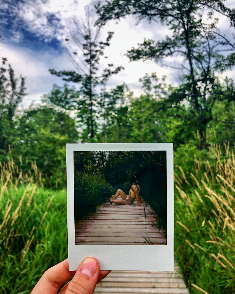 maeve Rowan Photography - Polaroid Bridge PhotoBomb